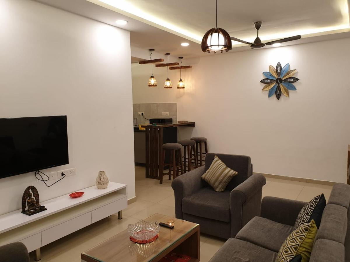 Eerus Den - A Luxurious 2 Bedroom Apartment By Leela Homes Arpora Bagian luar foto